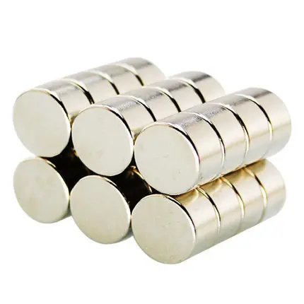 Guangzhou factory powerful NdFeB rare earth material super strong neodymium magnet 15x8mm