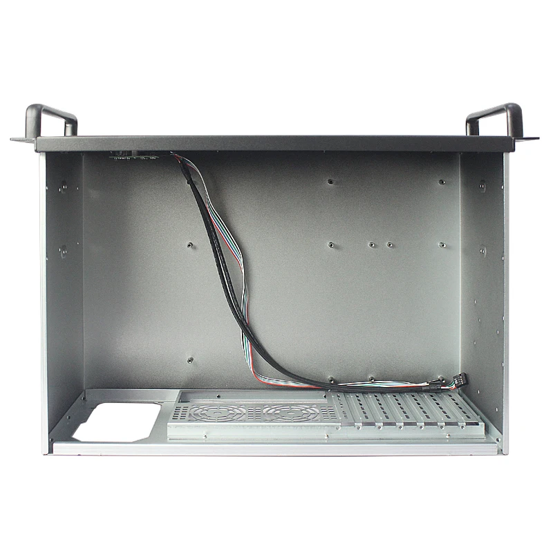 4u server case black rackmount chassis industry case short case supplier