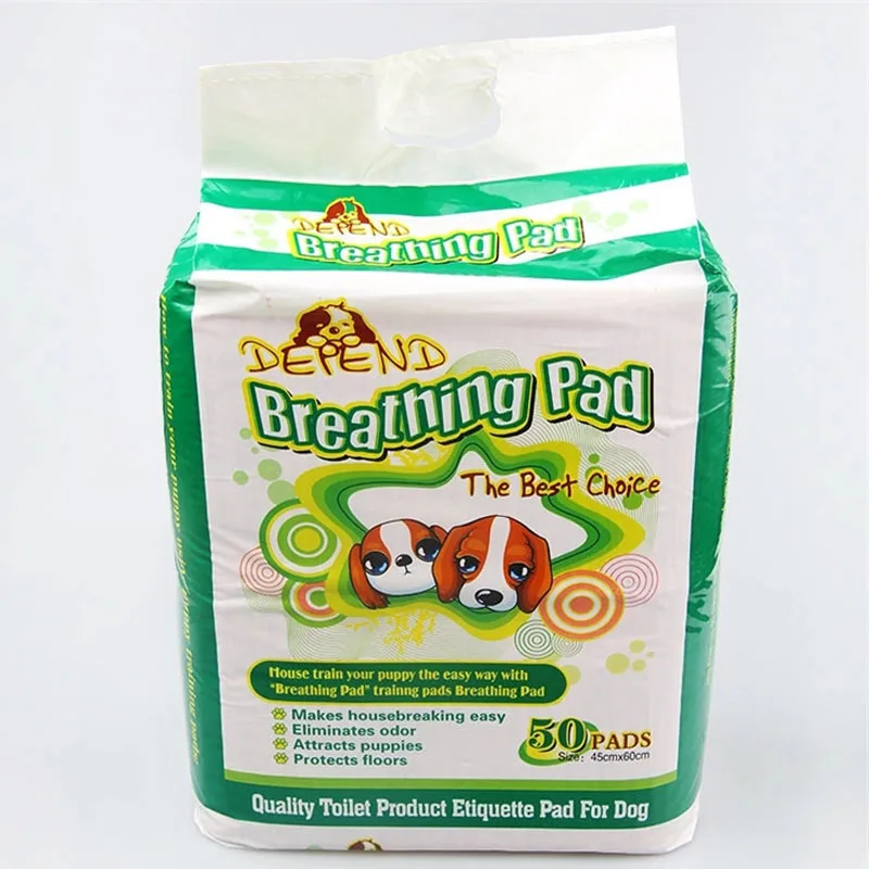 Medium Size Bamboo Charcoal Green Tea Fragrance 1.8kg 6-Layers Disposable Pet  Pad