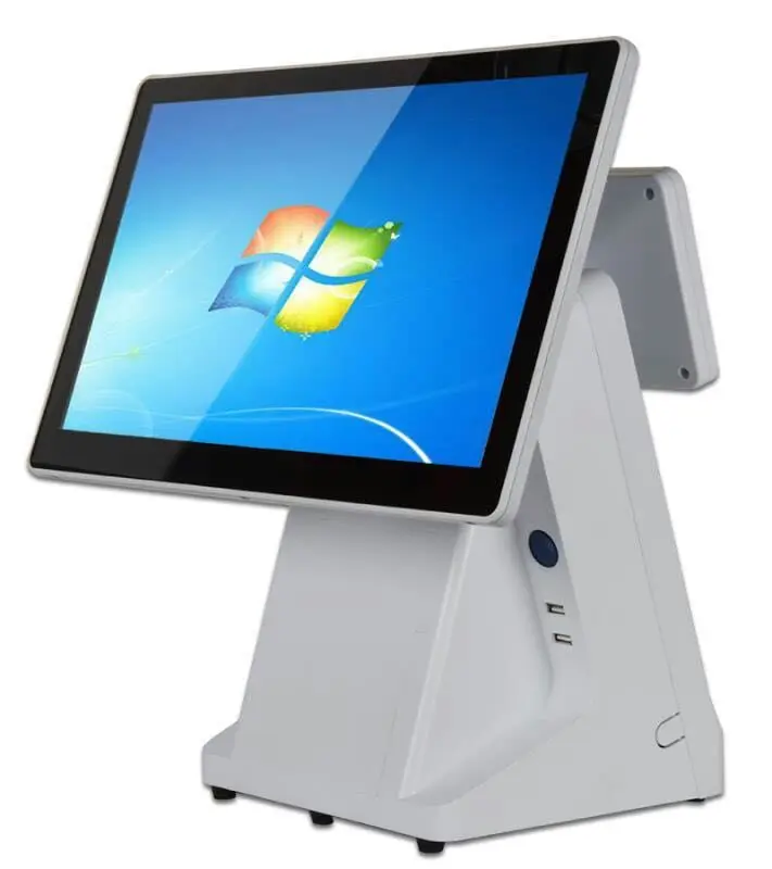 Electronic cashier machine  Restaurant POS System All In One Touch Screen Cashier HBA-Q17D