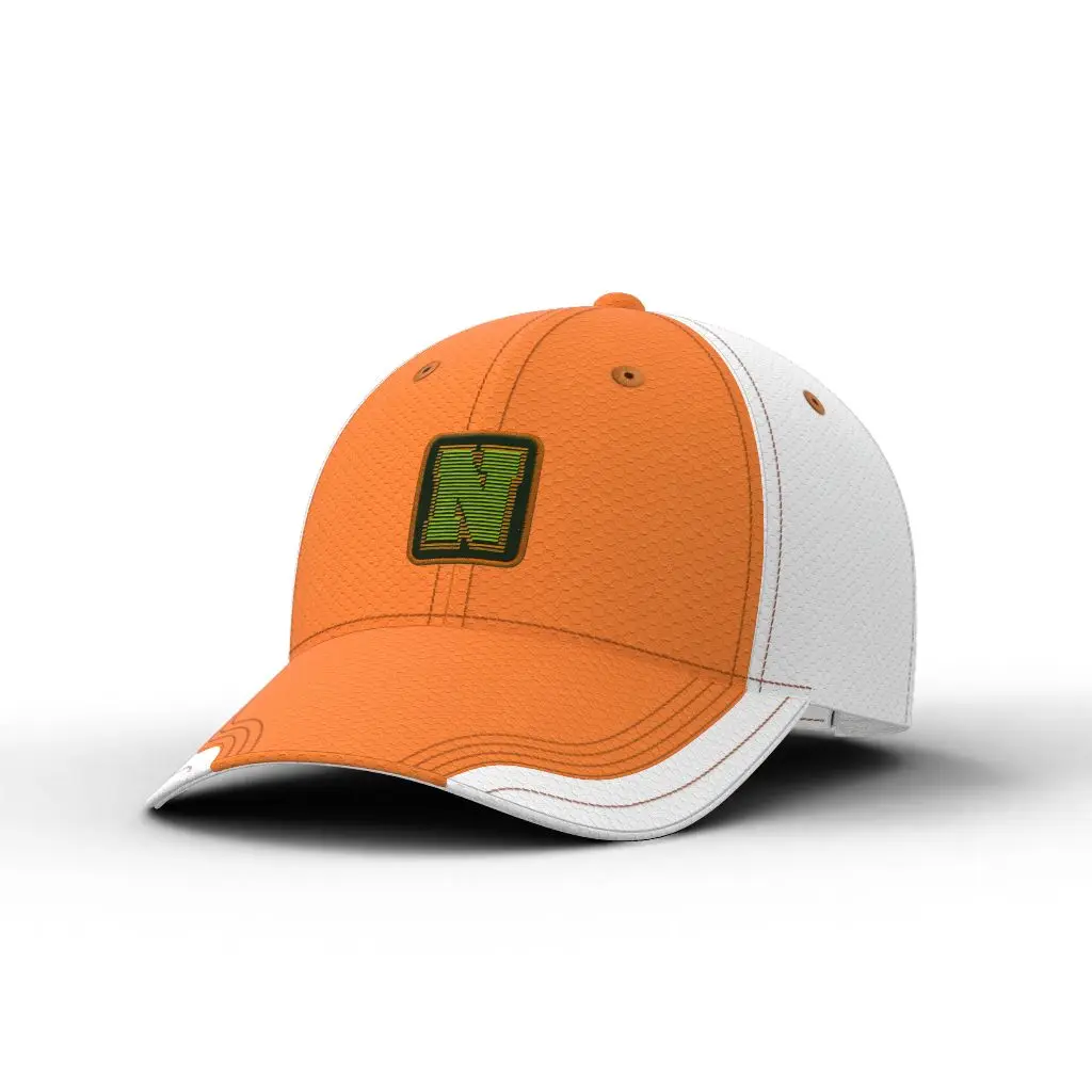 ODM Unisex White Golf Sports Baseball Cap High Quality Custom Fabric American Style with Letter Patch Logo Embroidery Hole OEM