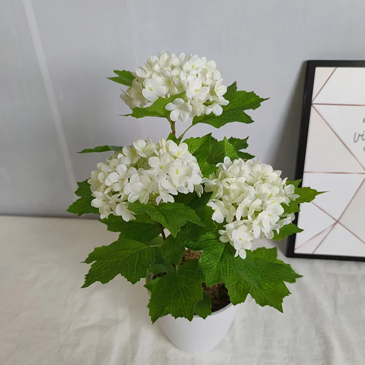 Decorative Indoor Garden Mini Plastic Flower Potted Levitating Bonsai Plants