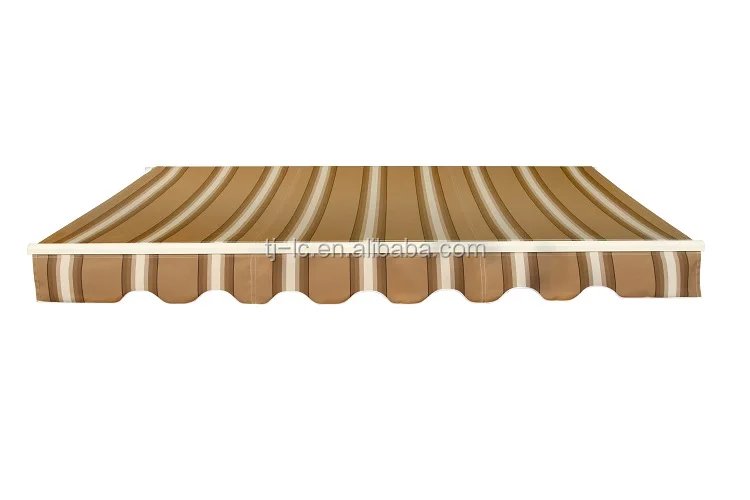 Выдвижной наружный тент с ручным и электрическим управлением сертификат CE