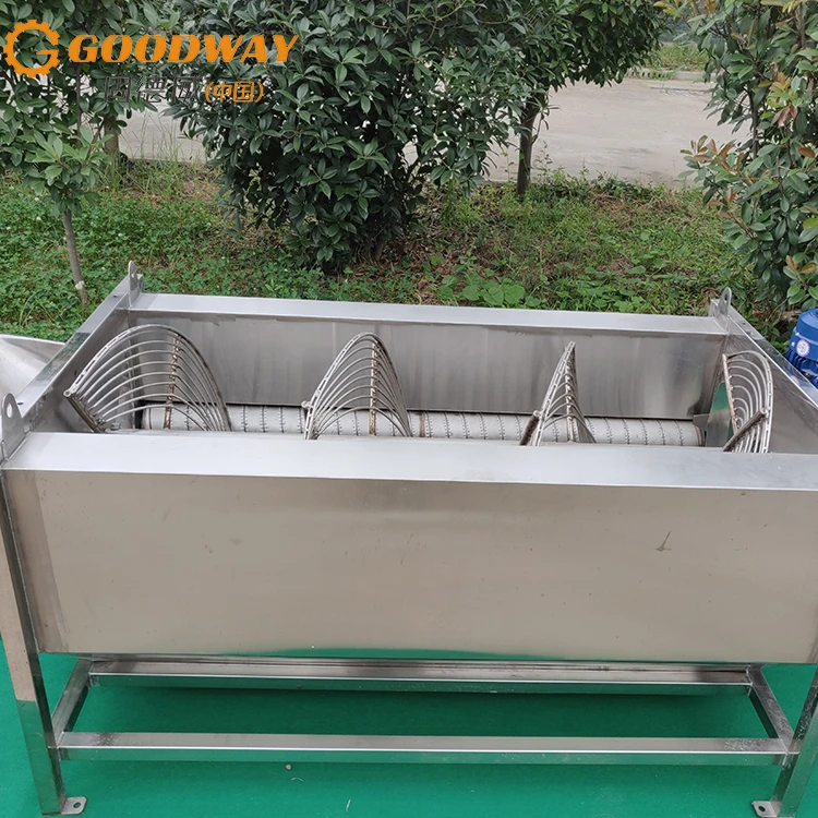95% Peeling Rate Cassava / Potato / Sweet Potato Peeler Machine Cassava Peeling