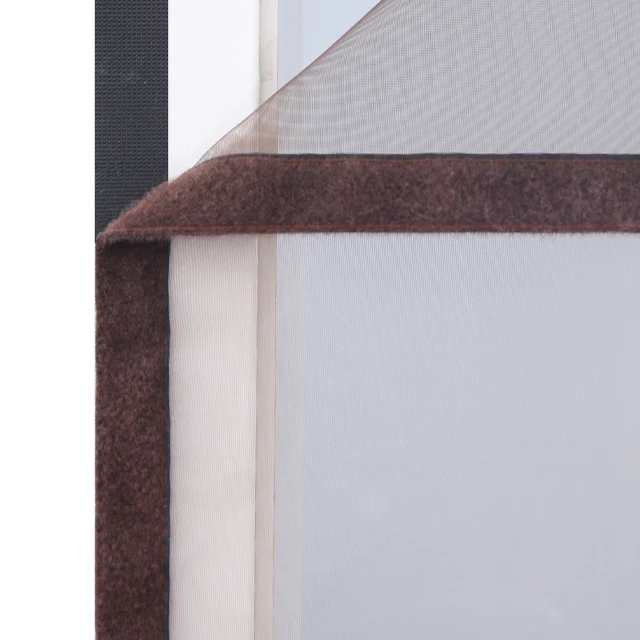 Coffee side opening magnetic door screen Magnets Lows To Keep Out Bugs And Let Fresh Air In