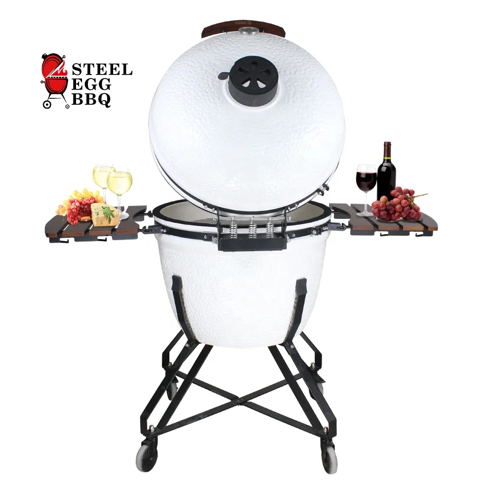 SEB KAMADO 26 Inch XX Large bbq Grill Charcoal Outdoor Kitchen for Party BBQ Ceramic Egg Grill