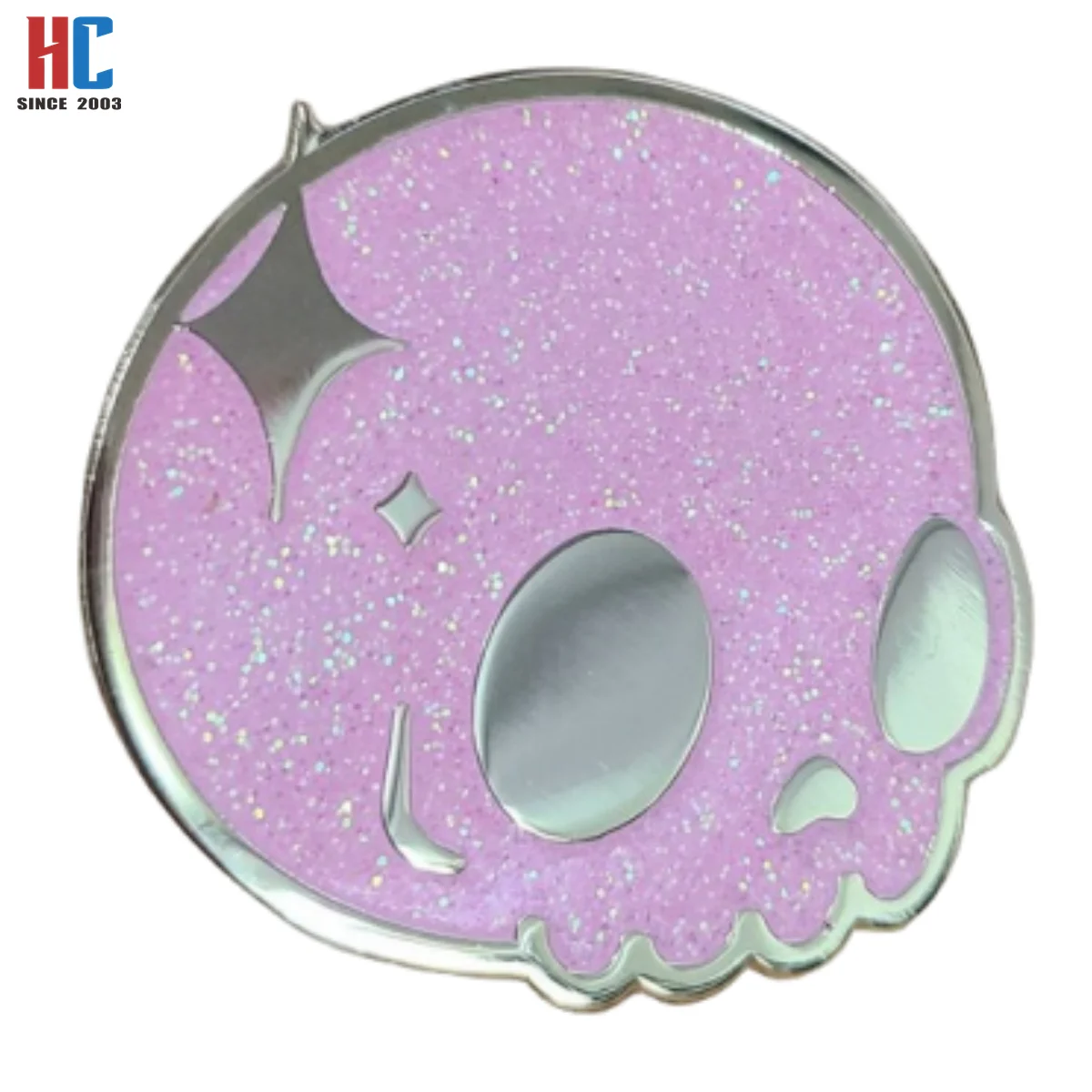 20 Years  Factory Custom Frog with Glitter Boots souvenir Metal enamel Lapel Pin