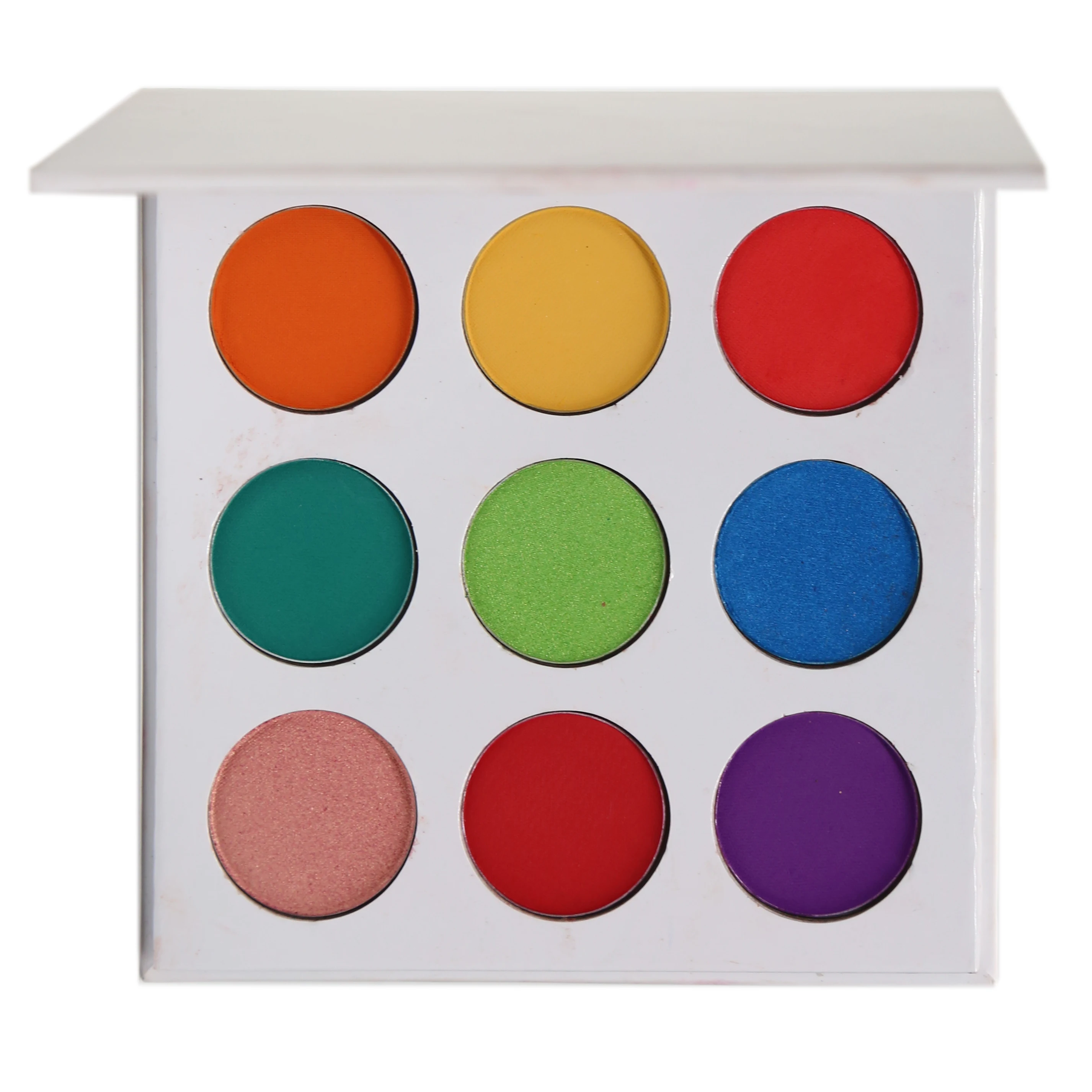 Private Label Cosmetics 9 Colors Eye Shadow High Pigment Vegan Eyeshadow Palette 209 Colors