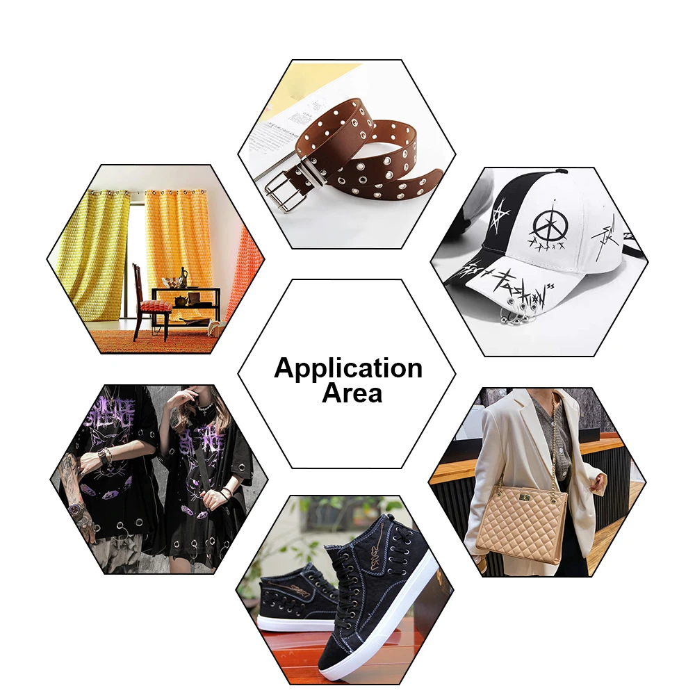 Wholesale Factory Metal eyelet with washers, oval Shape eyelets grommets,silver eyelets for Diy garment bag sewing accessories