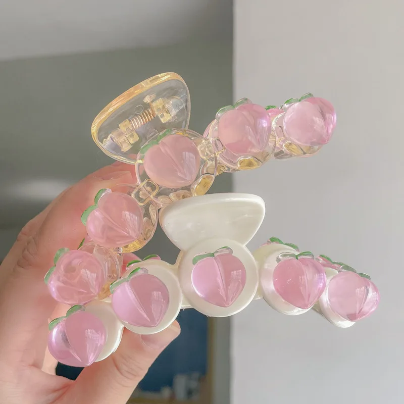 Most popular korean hair claw accessories women fashion plastic hair clip claw