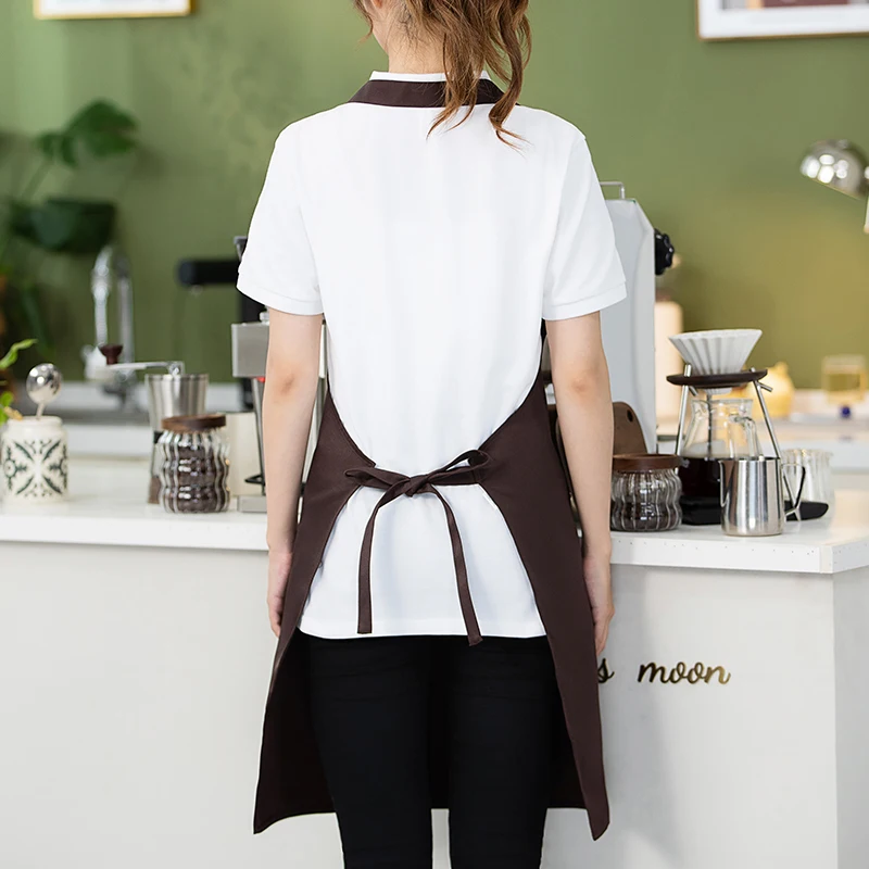 Custom Aprons Kitchen Uniform Chef Korean Apron Restaurant Uniform Custom Logo Aprons