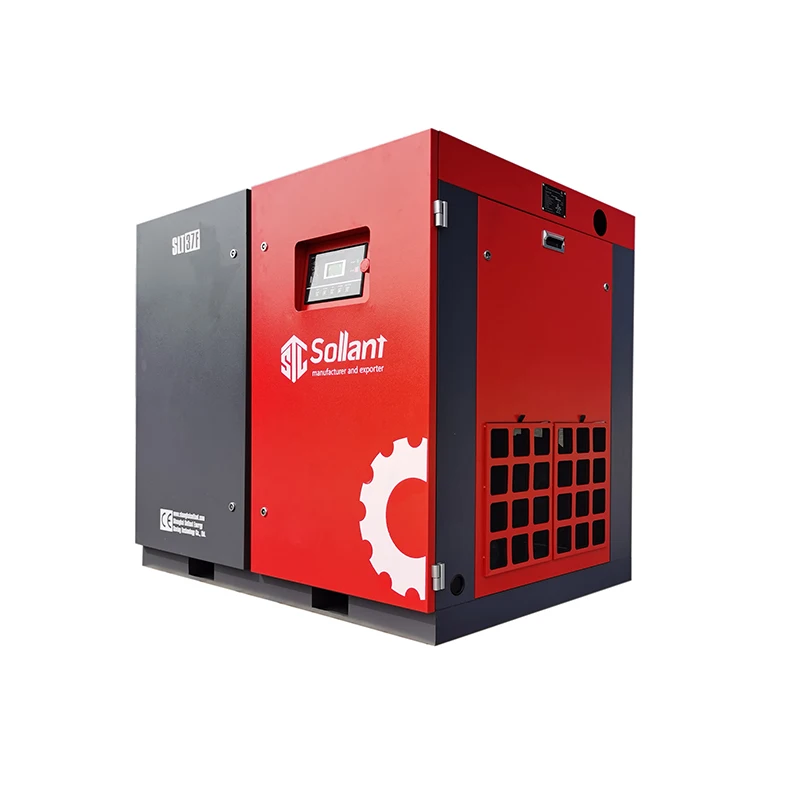 high efficiency 50hp 37kw 8 bar screw compresor air compressor for industrial usage