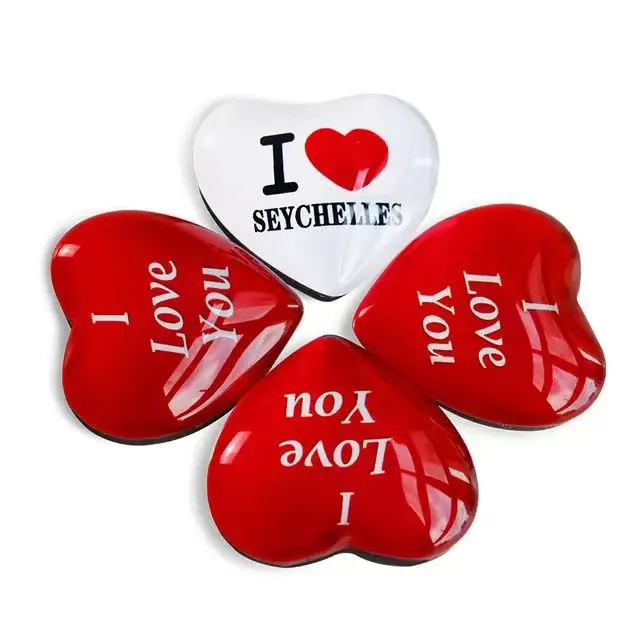 Изготовленный на заказ логотип смолы сувенир подарок свадьбу изготовленный магнит холодильник