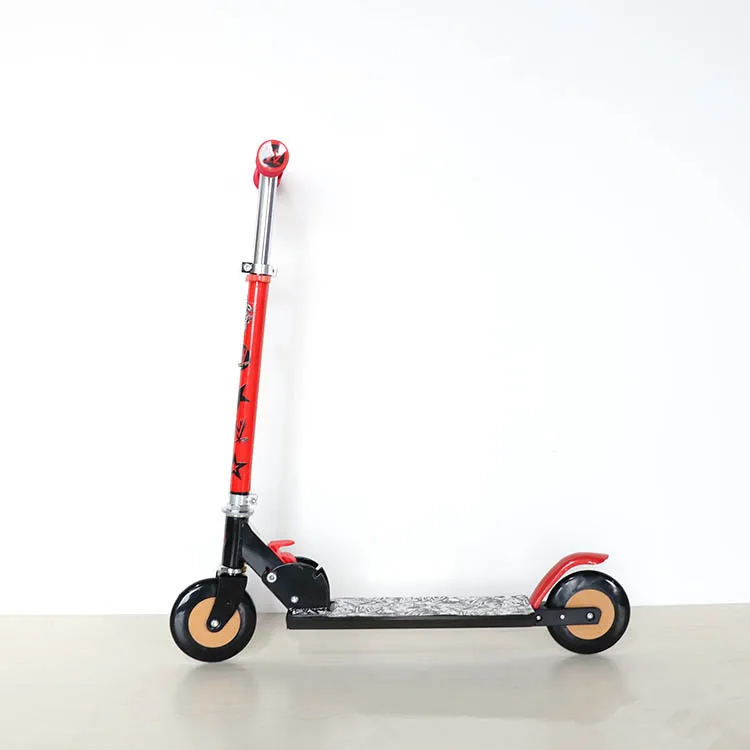 hot sell 125mm PVC light wheels off road kick scooter