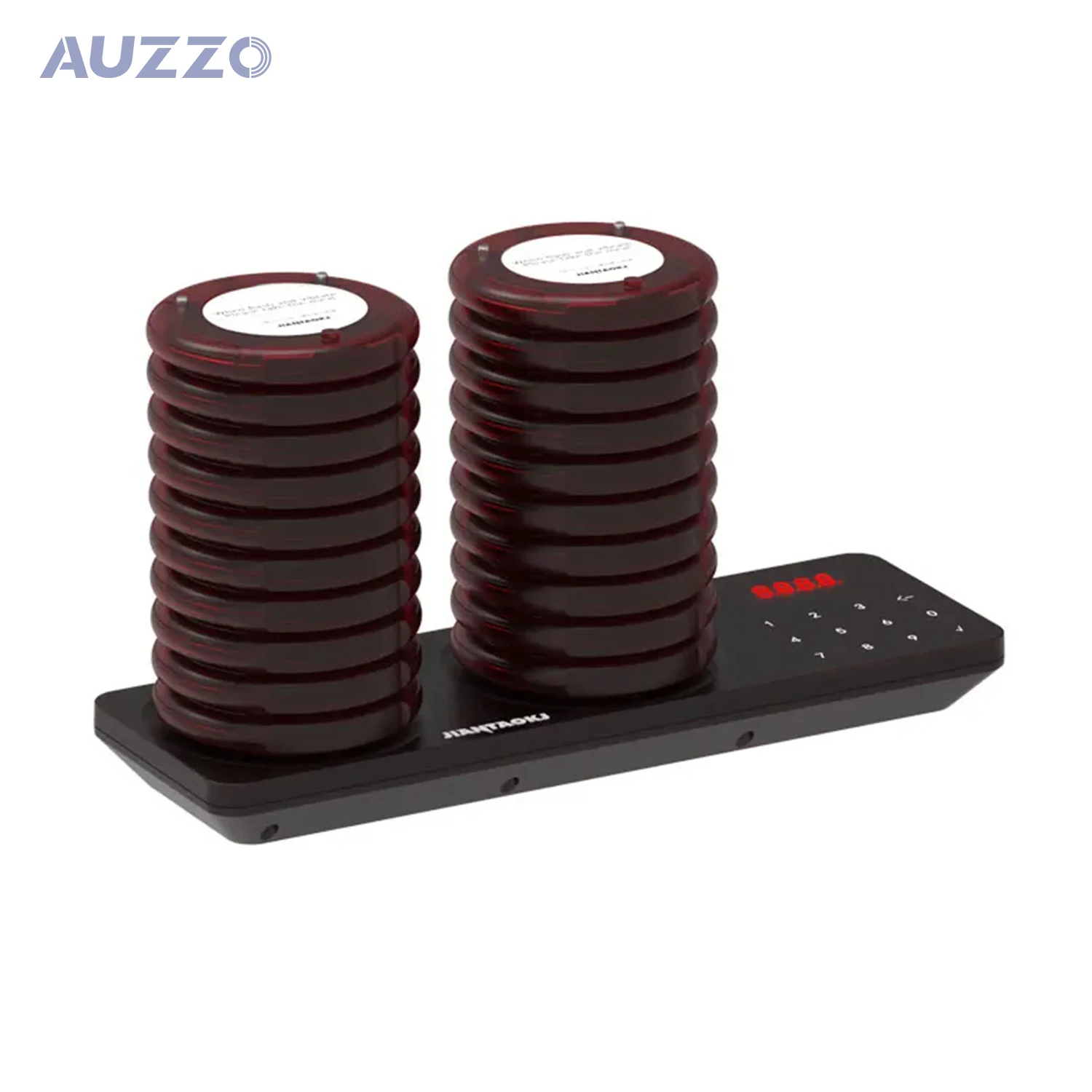 16 Channels Wireless Calling System Restaurant Guest Paging System Restaurant Call Coaster Pagers Guest Waiting Pager