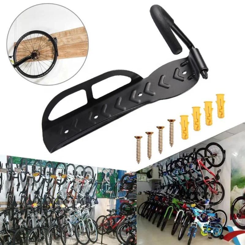 Bike Wall Mounted Storage Rack Hanger Bicycle Storage Hook