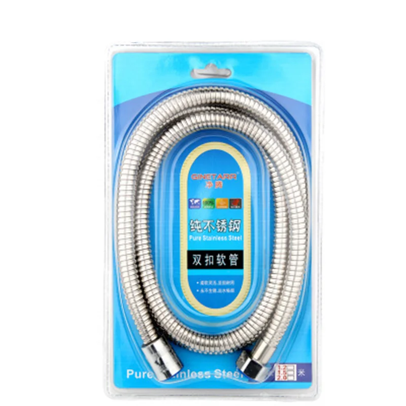 Блистерная сумка, держатель для душа, водопроводная труба для ванной, шланг для душевой лейки из нержавеющей стали