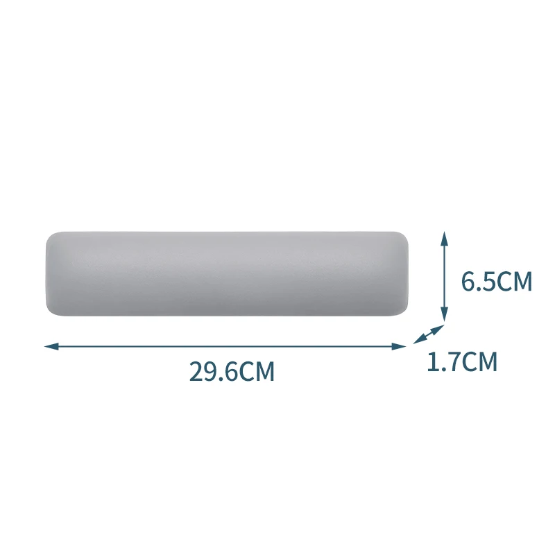 Anti-slip Silicone Gel Bottom Soft Resin PU Keyboard Mouse Support Wrist Elbow Rest for Office Hand Rest Pillow Cushion Pad