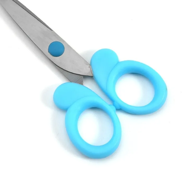 High Quality Custom Cute Shape Student DIY Scissors for School and Office