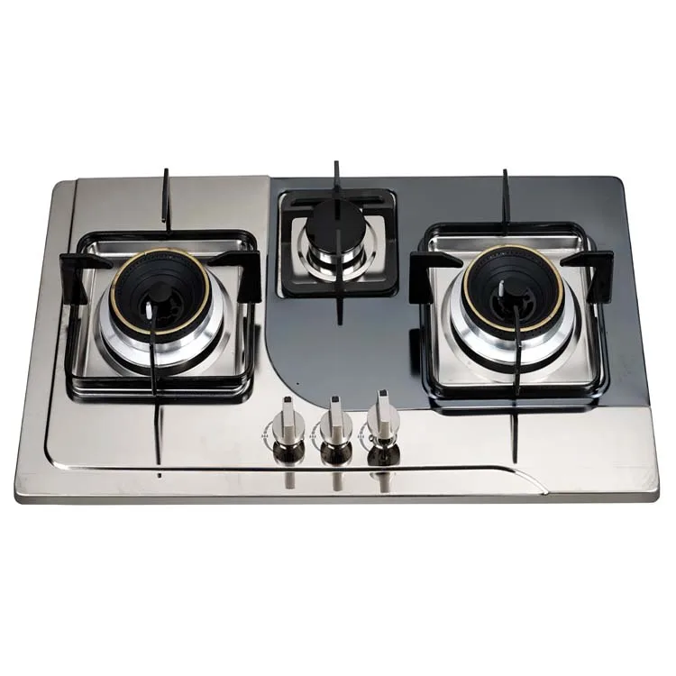 Wholesale Home Black Tempered Glass Gas Stove Multi Burner