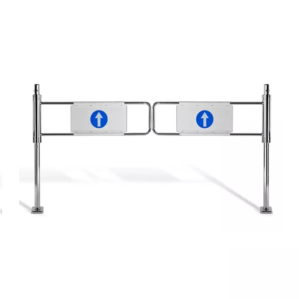 Professional Manufacturer System Automatic Access Control Flap Turnstile Gate For Apartment