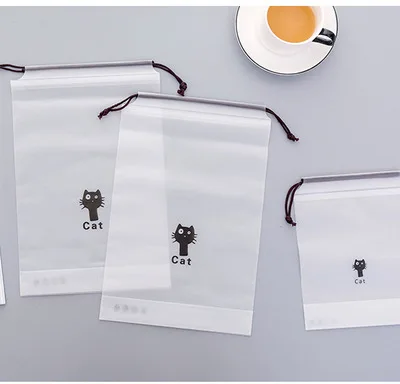 Custom waterproof dust shoe bags travel drawstring packaging bag with