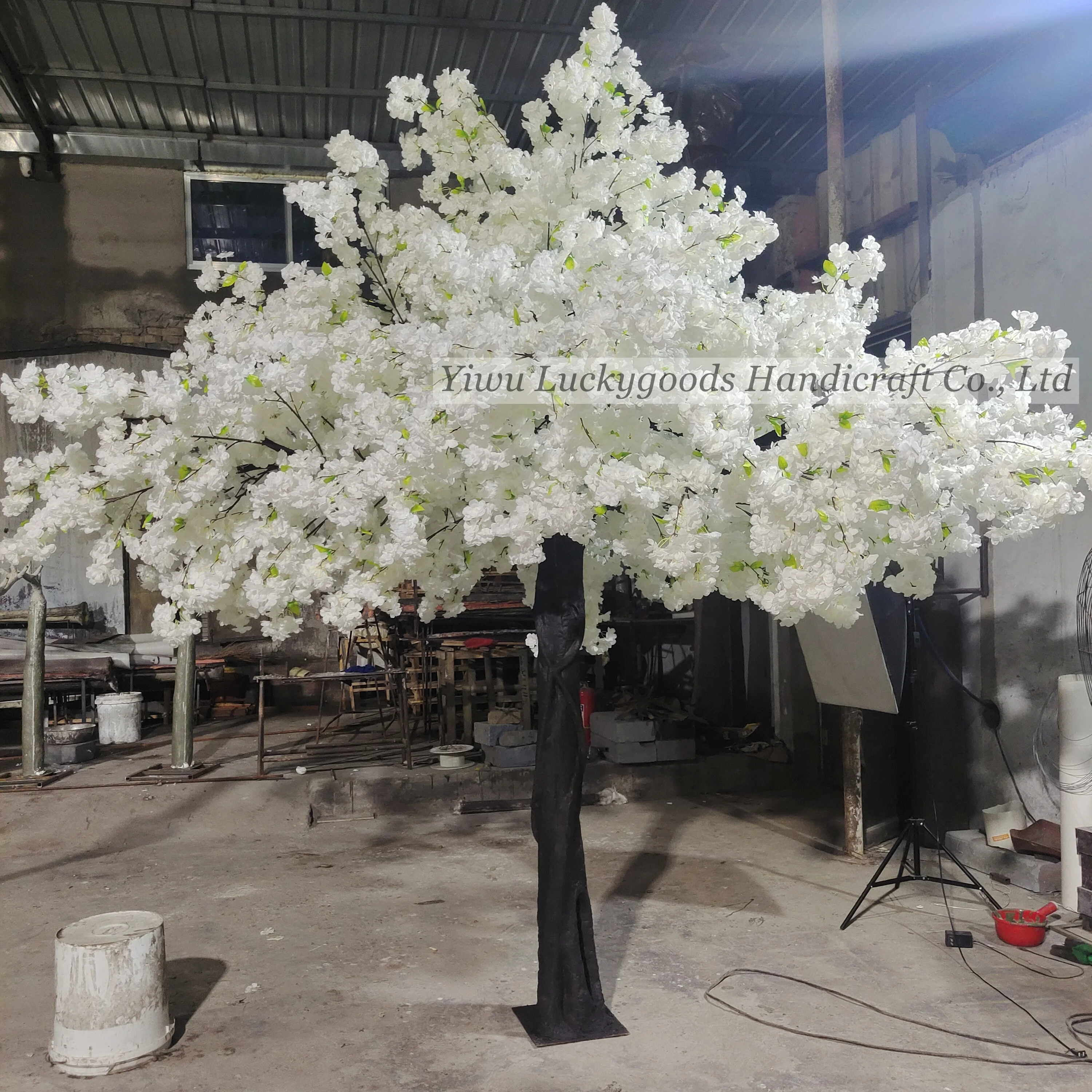 Элегантный Светло-розовый стол PJ516, центральный элемент, цветок вишни, дерево, Цветочное дерево для свадебного украшения