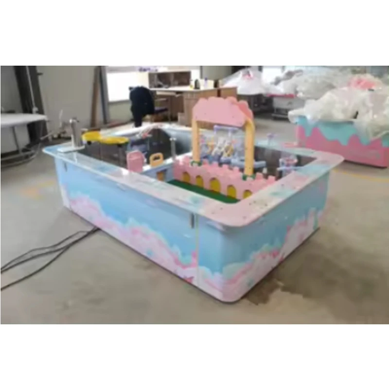 Large amusement equipment water  play  table  Science museum equipment for kids Indoor playground equipment for water pool