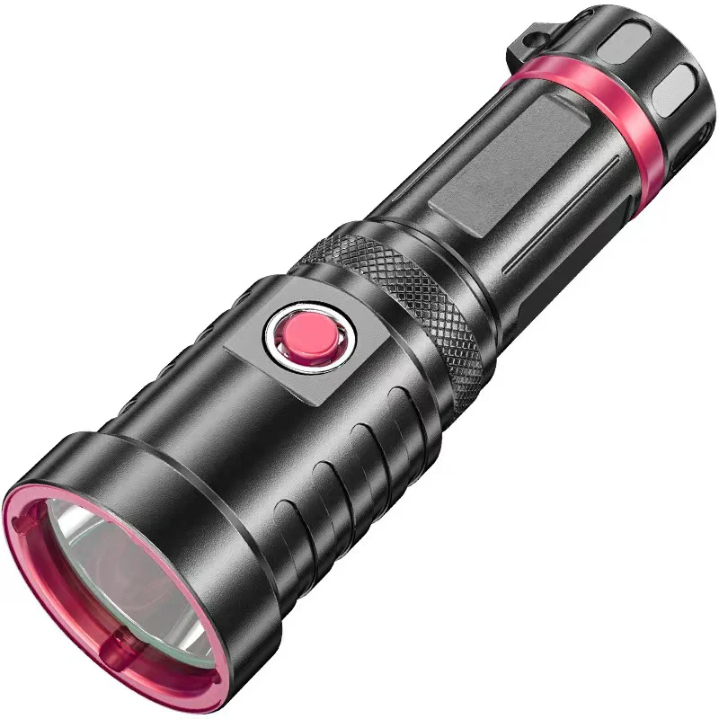 1500lm LED Scuba Cave Diving Torch 18650 26650 Powerful Underwater Flashlight