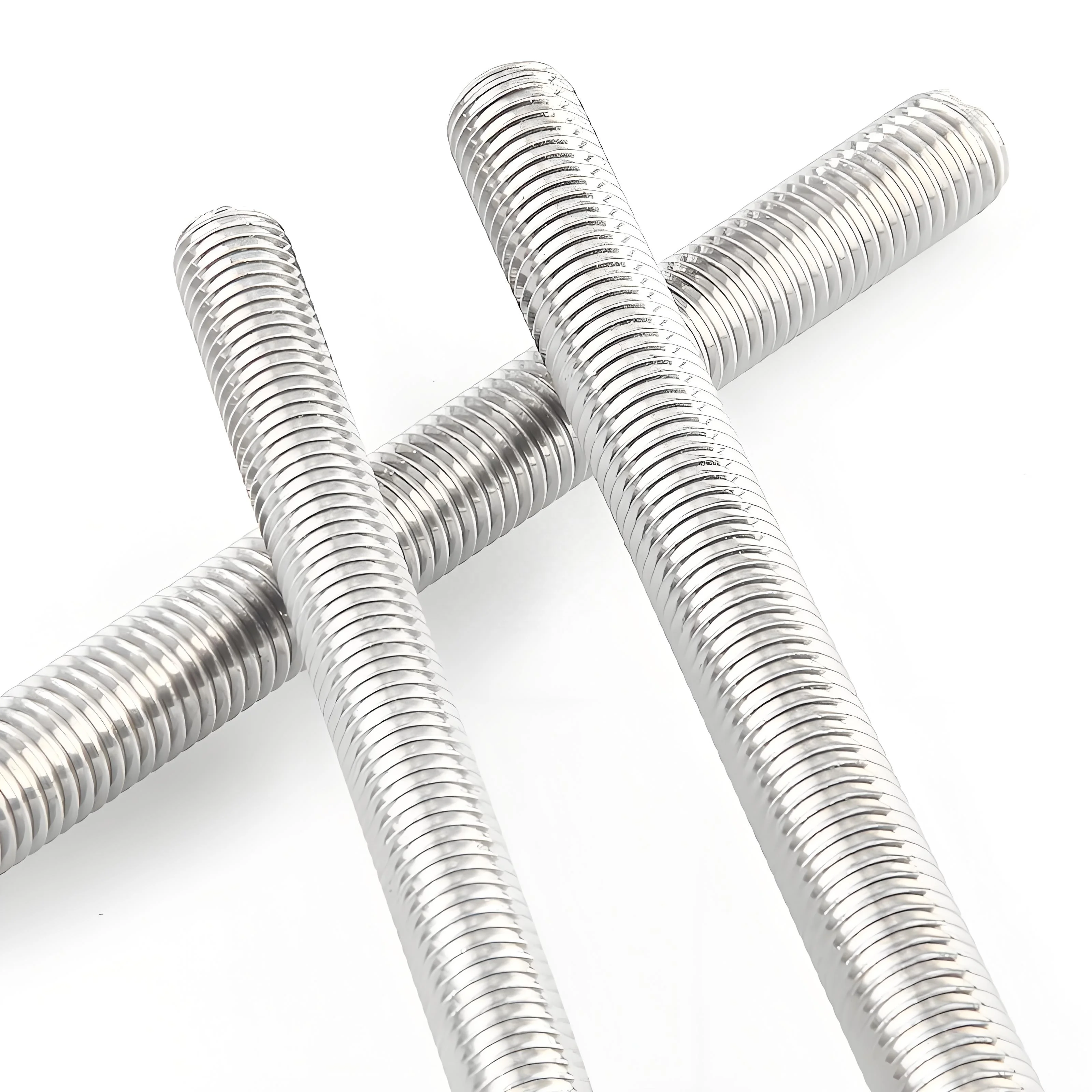 DIN975 Steel Threaded Rod Grade 4.8 ZP Threaded Bar with Black Zinc sted bolt