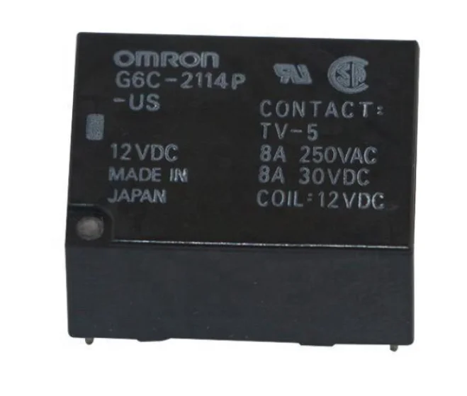 New genuine G6C-2114P-US DC12V DC24V DV5V universal power relay