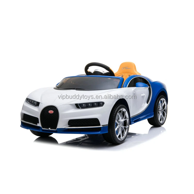 VIP Buddy Licensed Ride-on Cars Bugatti Chiron 12V Battery Powered Kids Electric Ride on Car
