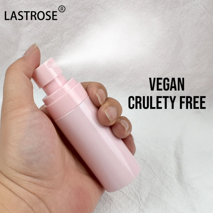 Private Label Waterproof Long-lasting Cosmetics Spray Wholesale Pink 60ML Vegan Oil-control Clear Matte Makeup Setting Spray
