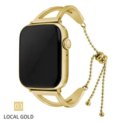 Chinese Supplier Standard Exclusive Designer Glamorous Gold Chain Style Watch Band For Holiday Party