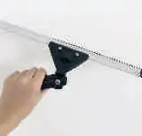 Rubber Stainless Steel Squeegee Car Window Cleaner Bathroom Floor Wiper Glass Squeegee Window Scraper
