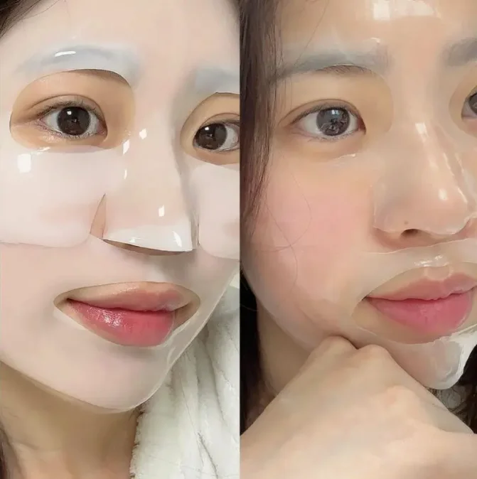 2024 a Korean 4 In 1 Natural Organic Bio Collagen Cellulose Overnight Mask Facial Sheet Fiber Mist