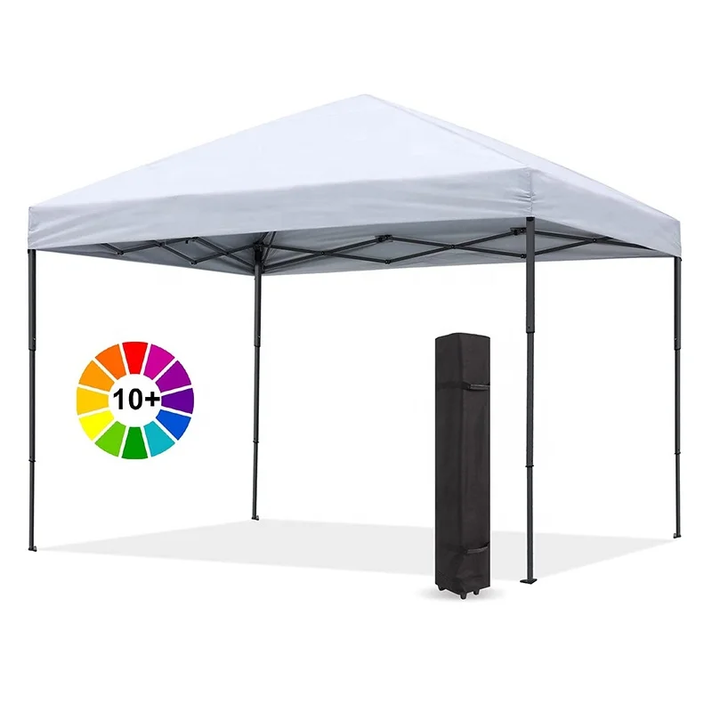 Customized Full Wall Beach Tent Folding Pop Up Tent Camping Printed Canopy Tent for Trade Show Advertising