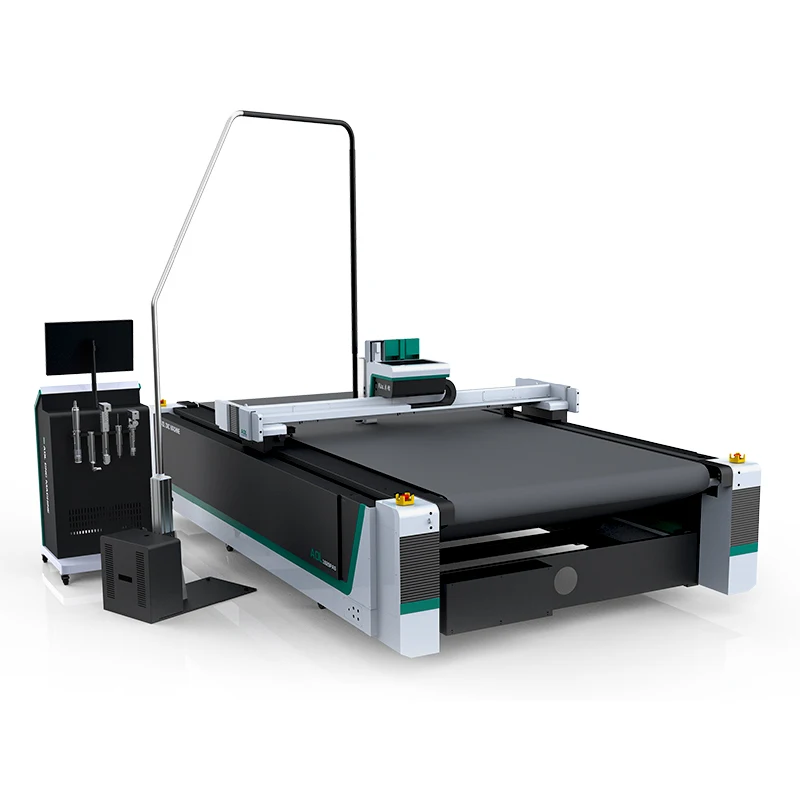 Jinan AOL cnc Graphite board composite board and rubber cutting machine with 3 years warranty