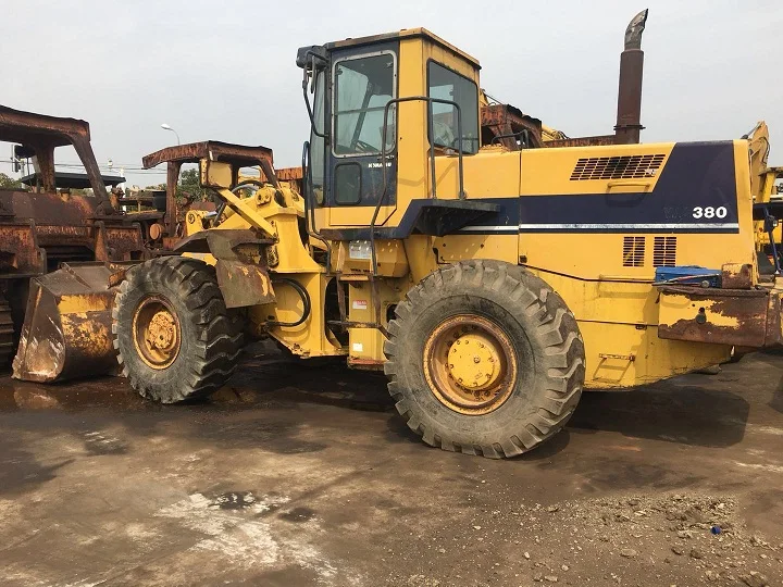 Guaranteed Quality Cheap price  KOMATS WA380-1 used komatsu wheel loader