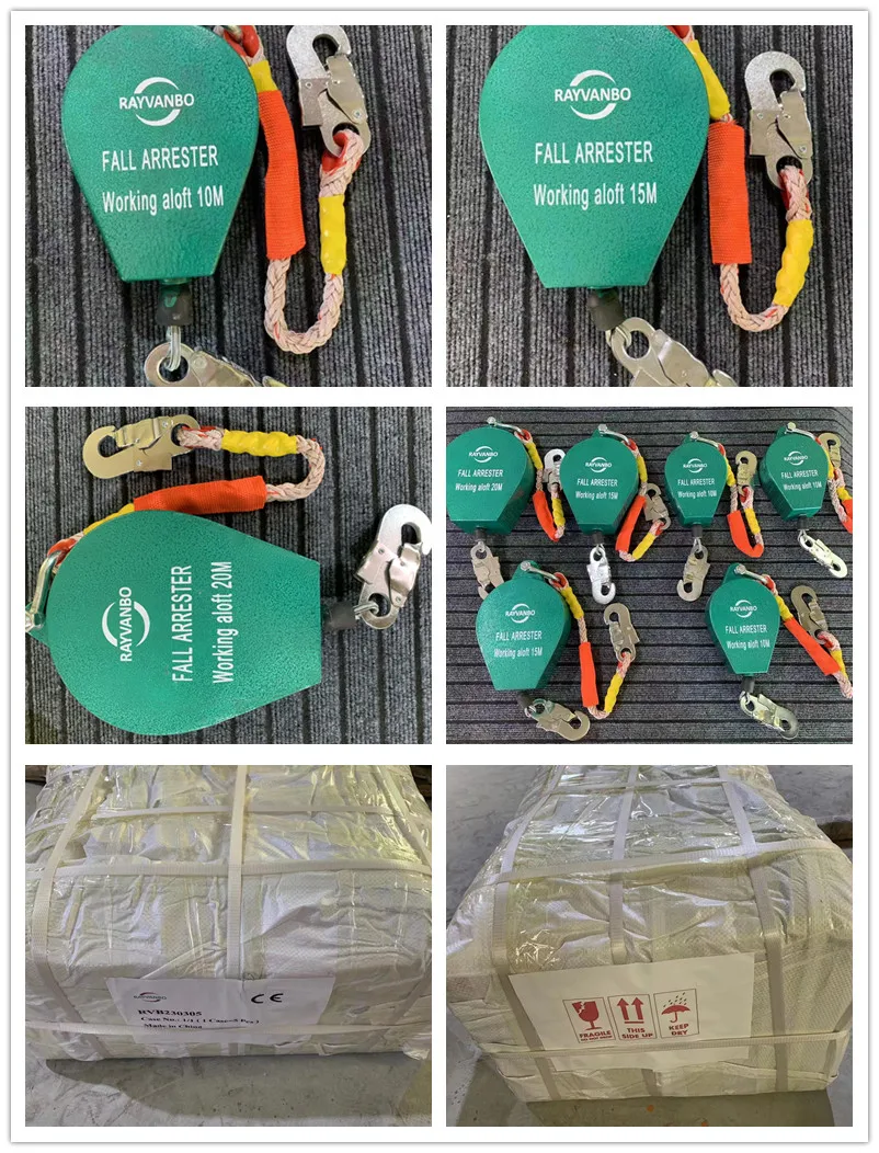 Self Retracting Lifeline with Steel Snap Hook Retractable Fall Arrester