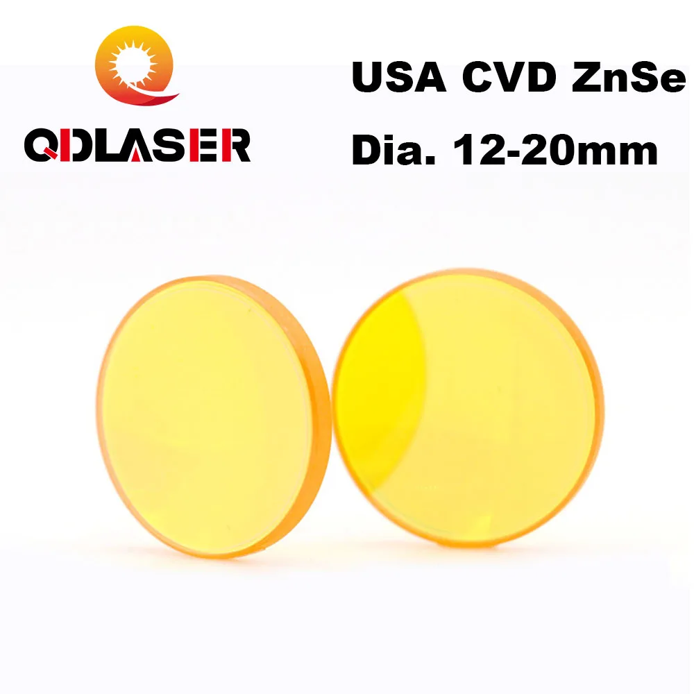  Фокусная линза для лазерной резки США ZnSe D12 D15 D18 D19.05 D20
