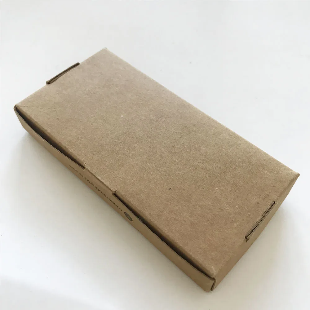 Высококачественная картонная коробка из крафт-бумаги с окошком по заводской цене