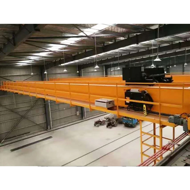 50t 20 Ton Overhead Crane Double Girder Overhead Crane With Electric Hoist