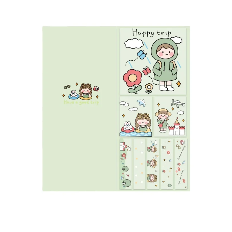 Wholesale Letter Writing Sheet Paper Pad Booklet Lady Paper Pads Blank Mini Notepads