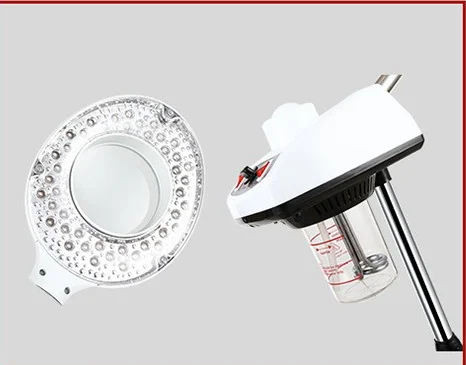 2 in 1 beauty machine face ozone facial steamer professional spa machine with magnifying lamp