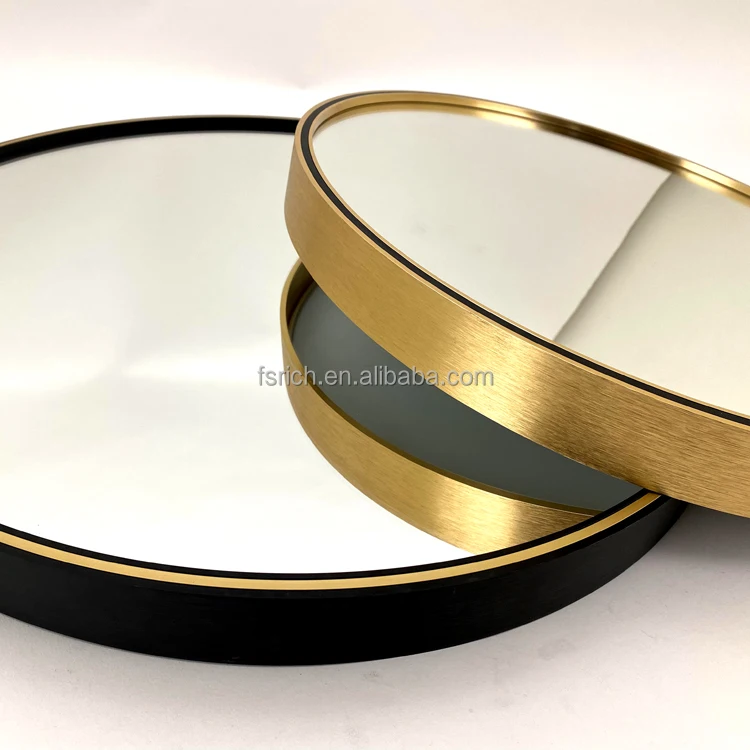 Wholesale Foshan Manufacturer Supply OEM ODM Brushed Alloy Aluminum Profile for Mirror Frame Decorative Picture Photo Frames