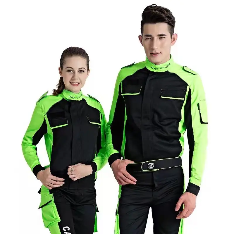 Customization work wear cotton polyester mechanic overalls work wear long sleeve car repair uniform