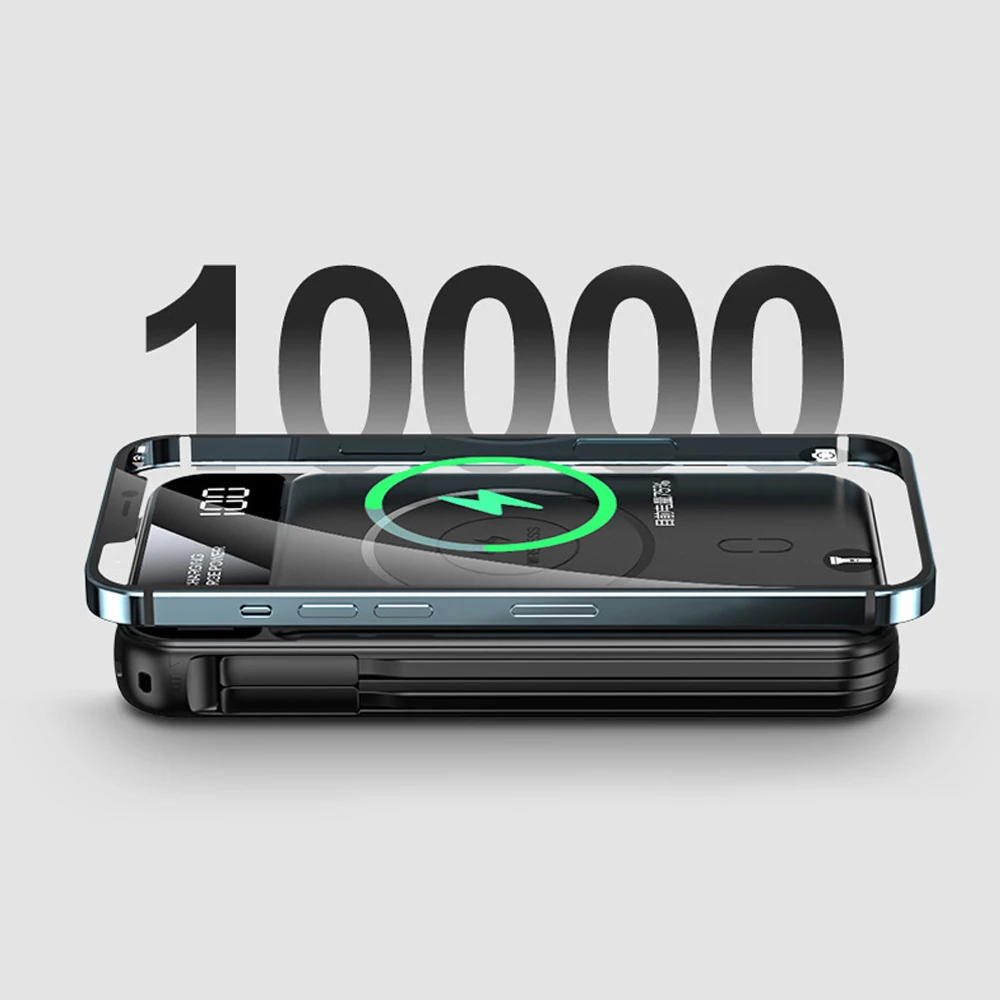 Low Price Wireless Power Bank Magnetic Mini Charging Charger 5000Mah Magnet Powerbank