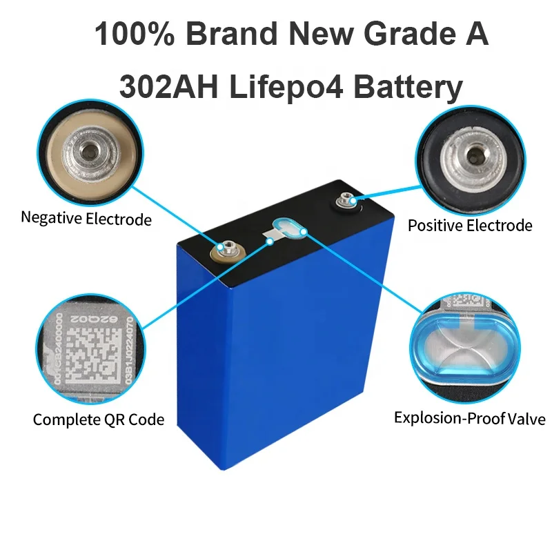 3 2 V CATL 302Ah Lifepo4 Аккумулятор Новый Аккумуляторный автомобилей класса RV E-велосипед литий-железо-фосфатный мощность литий-ионных аккумуляторов солнечной Powerstation Powerwall