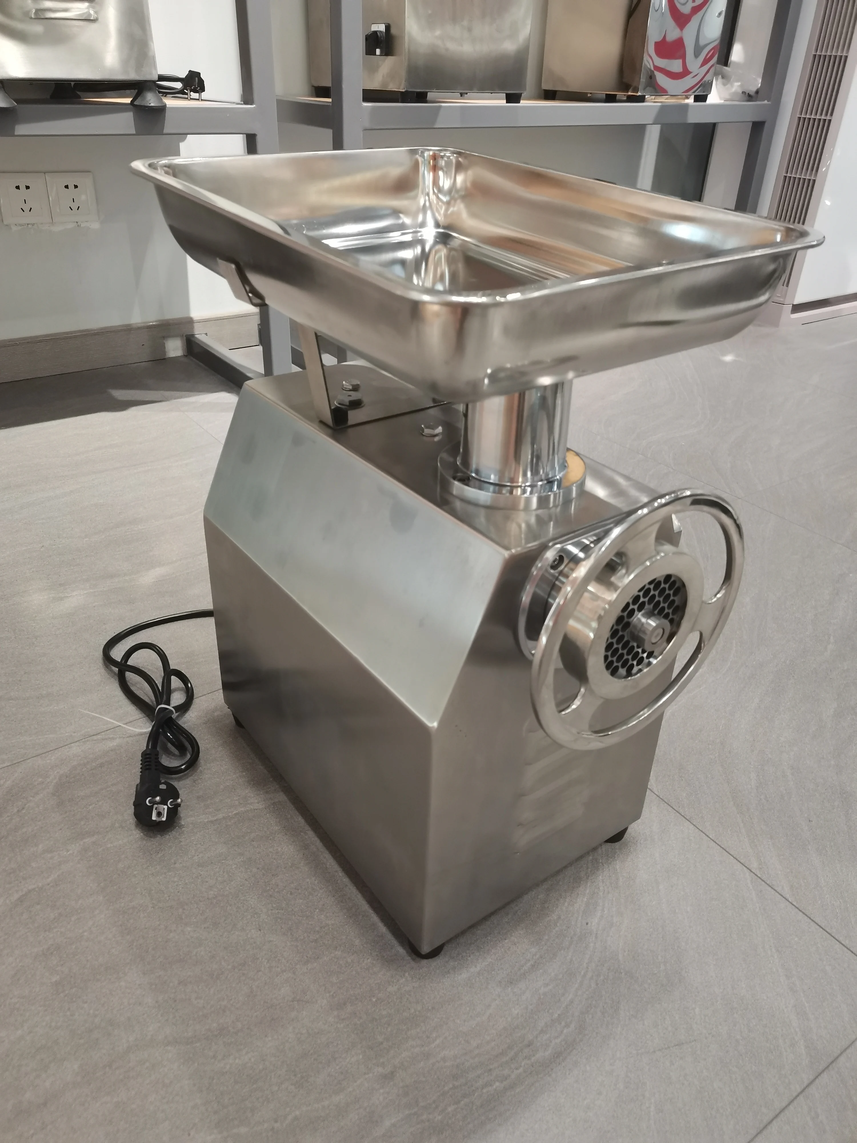 TK22 Commercial Meat Mincer Frozen meat Chicken grinder machine 1100W